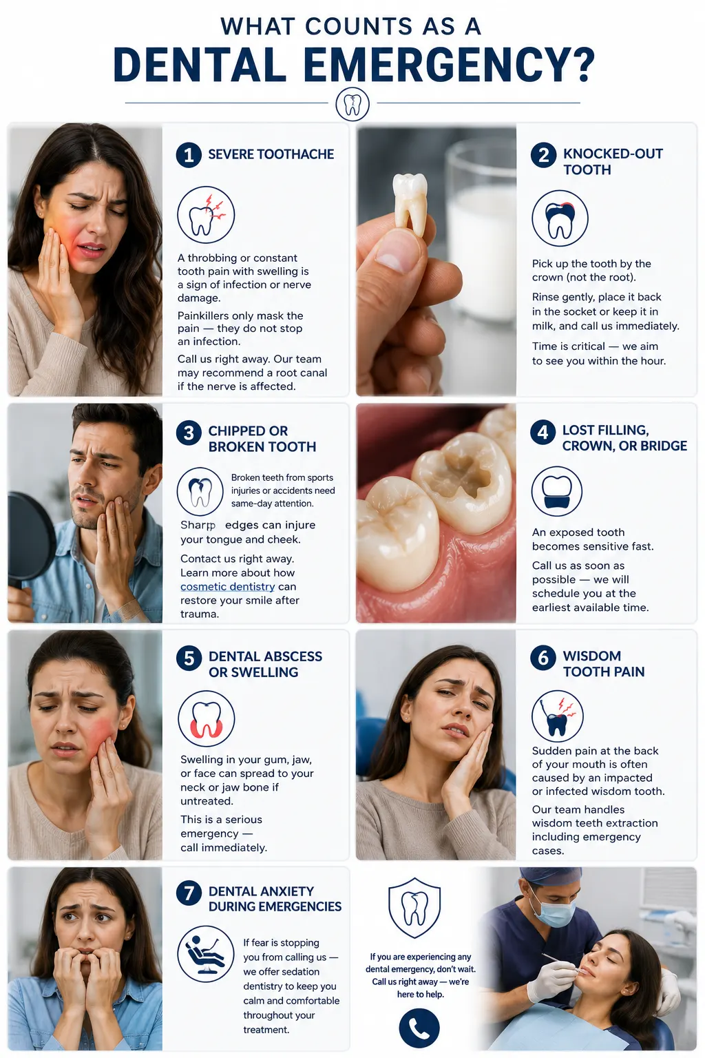 Dental Emergency counts