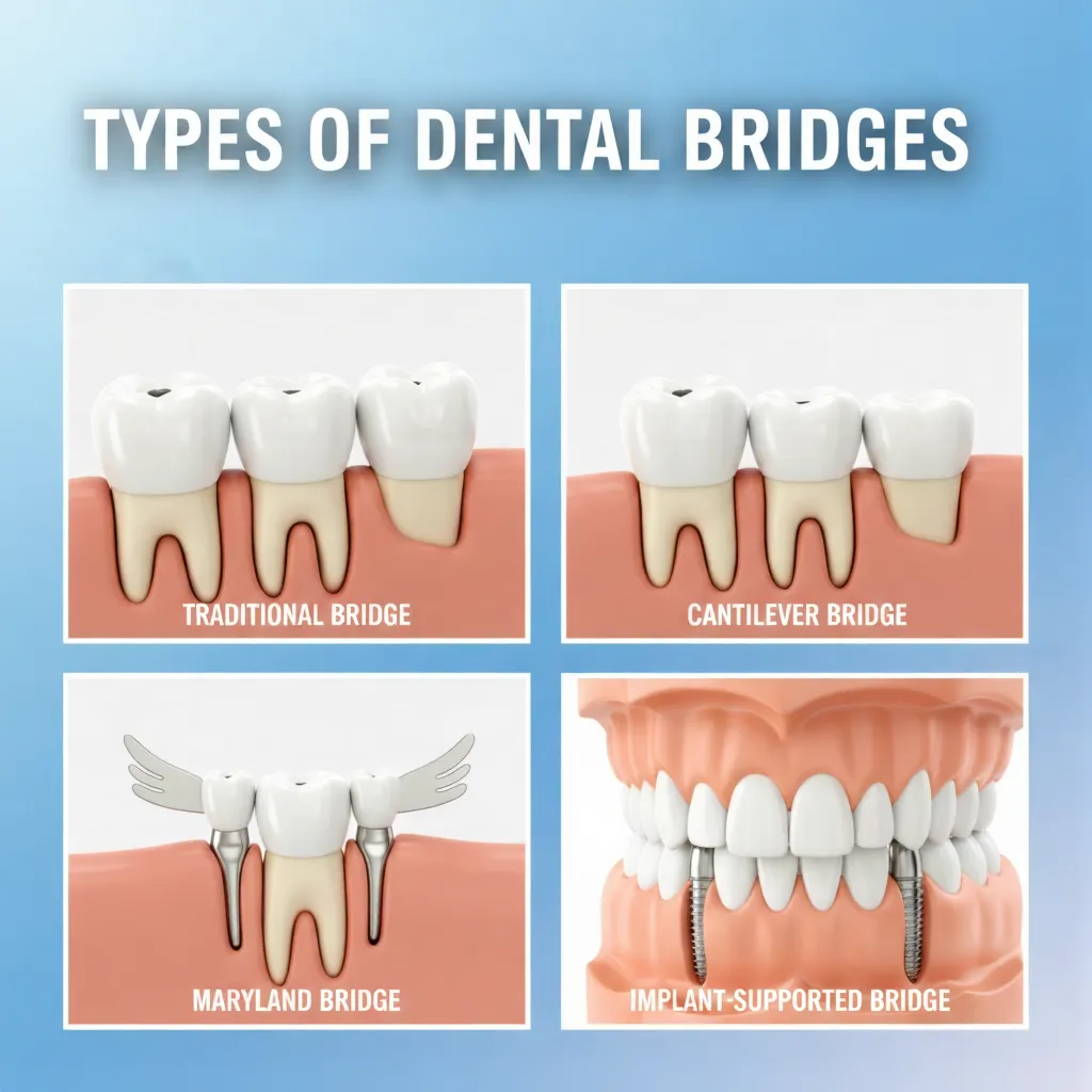 Types of Dental Bridges and Which One Is Right for You