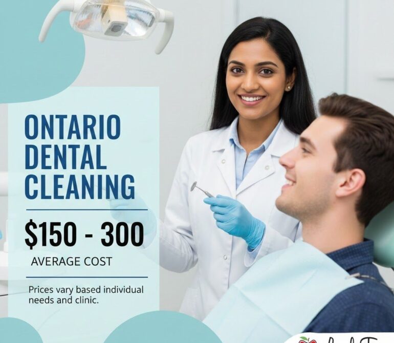 how much is a dental cleaning in ontario