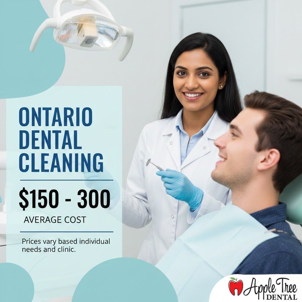how much is a dental cleaning in ontario