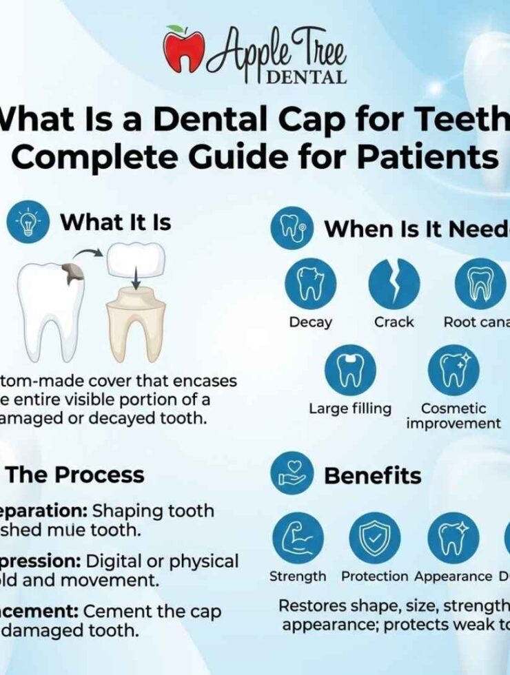 Dental Cap for Teeth