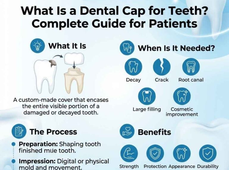 Dental Cap for Teeth
