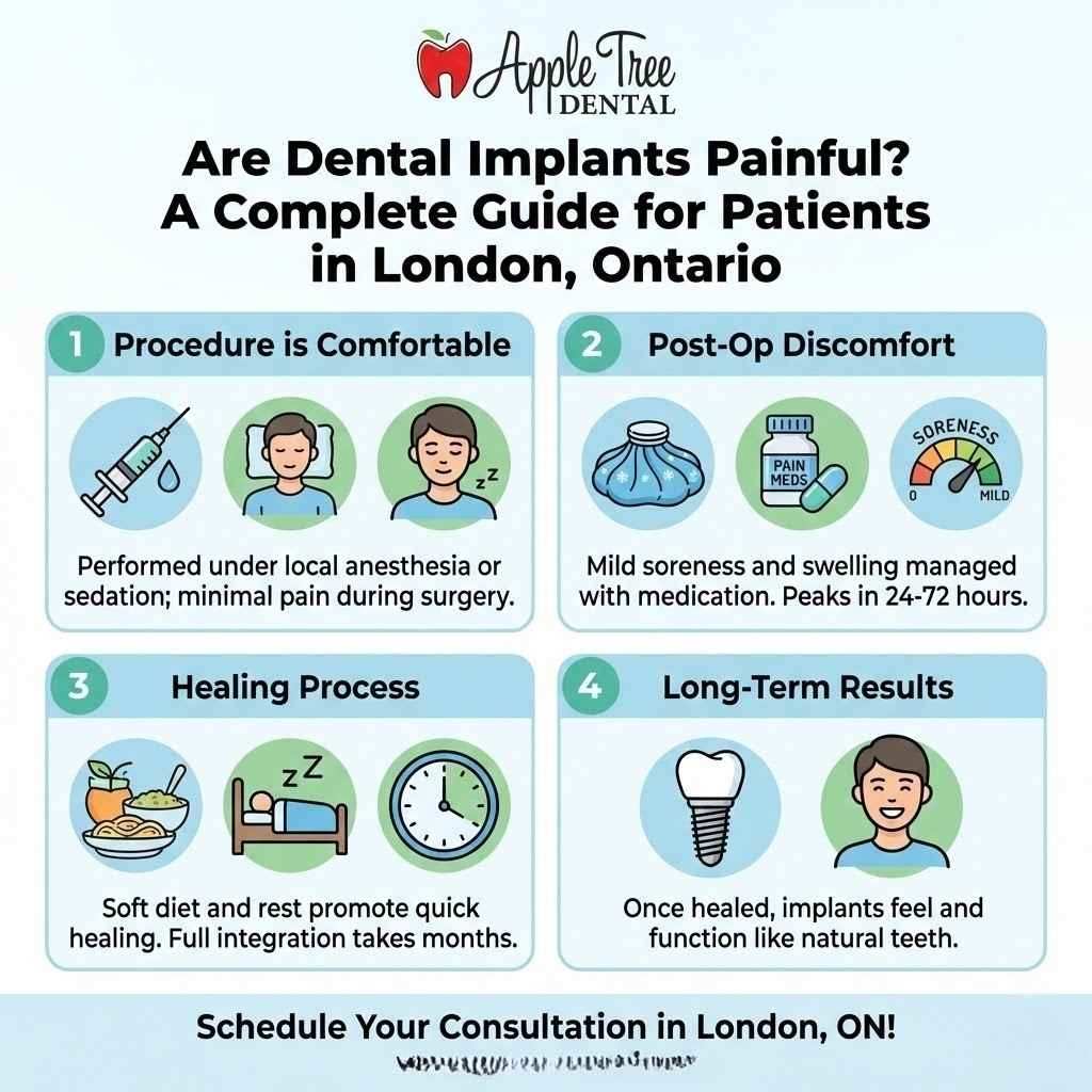 are dental implants painful