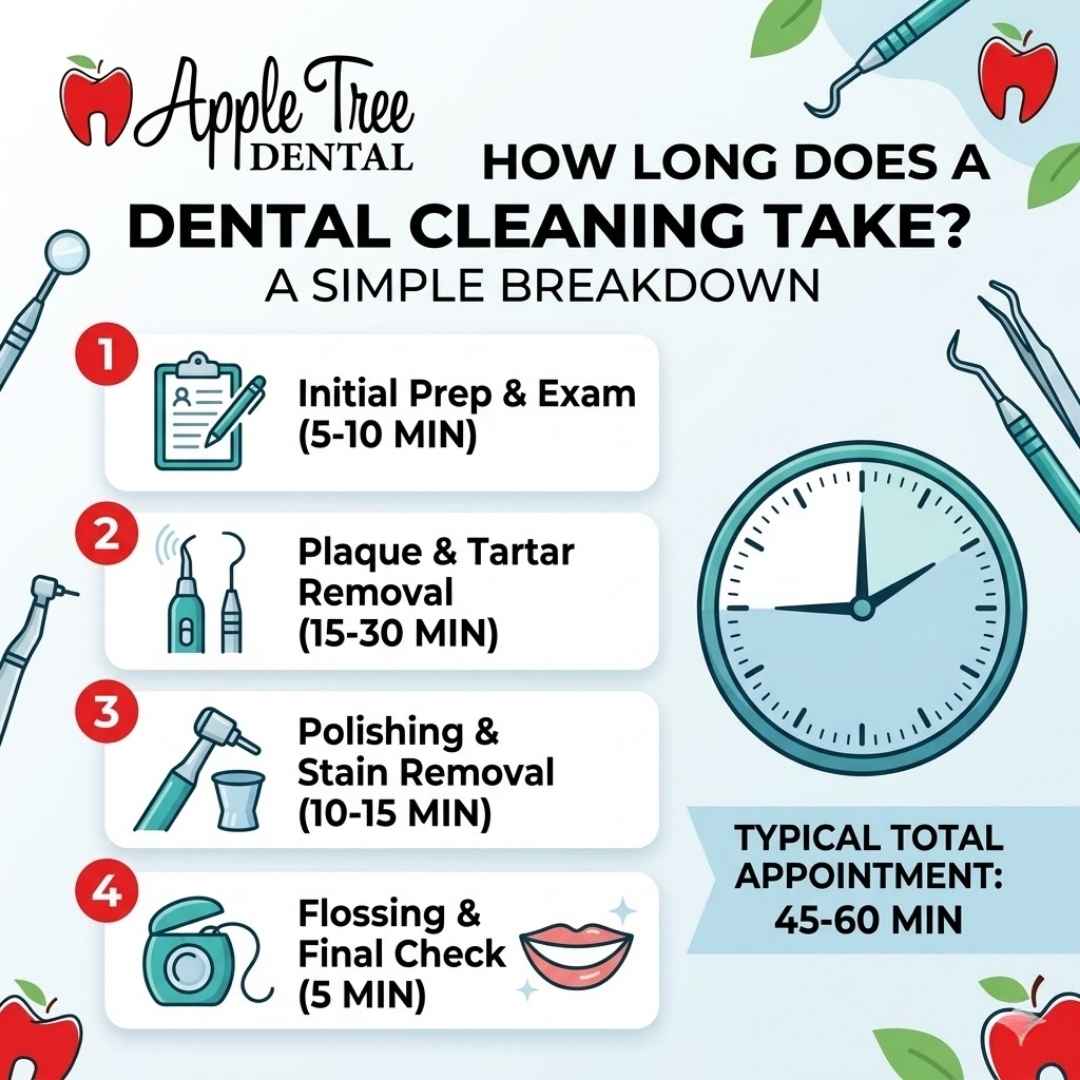 How Long Does It Take for a Dental Cleaning?