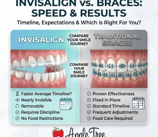 are invisalign faster than braces