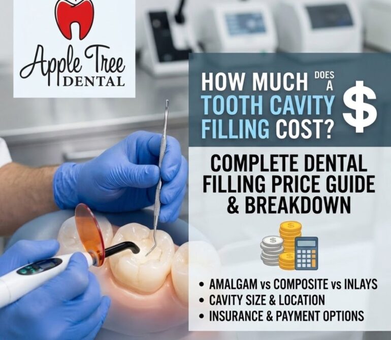 tooth cavity filling cost