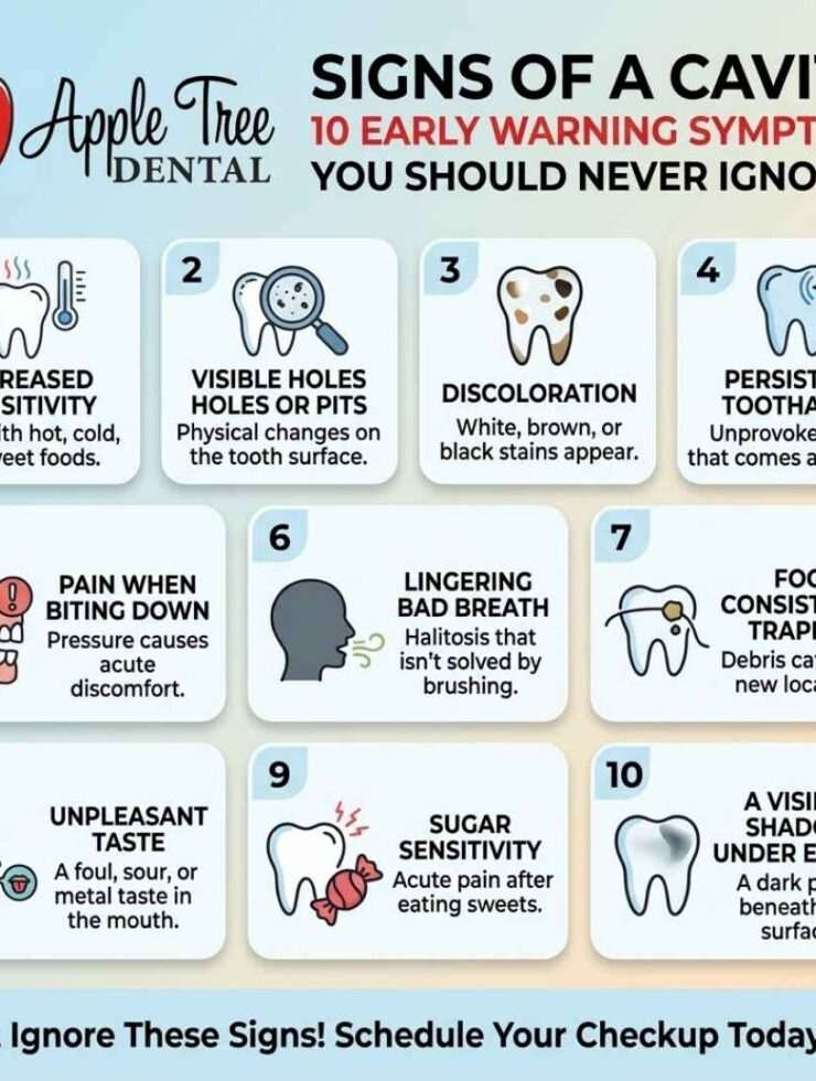 signs of a cavity