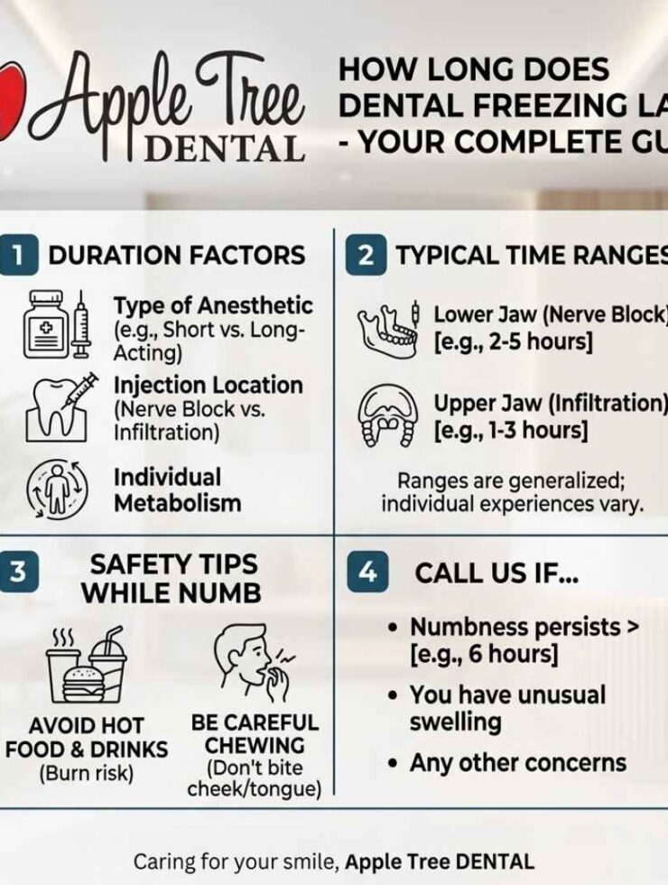 How Long Does Dental Freezing Last