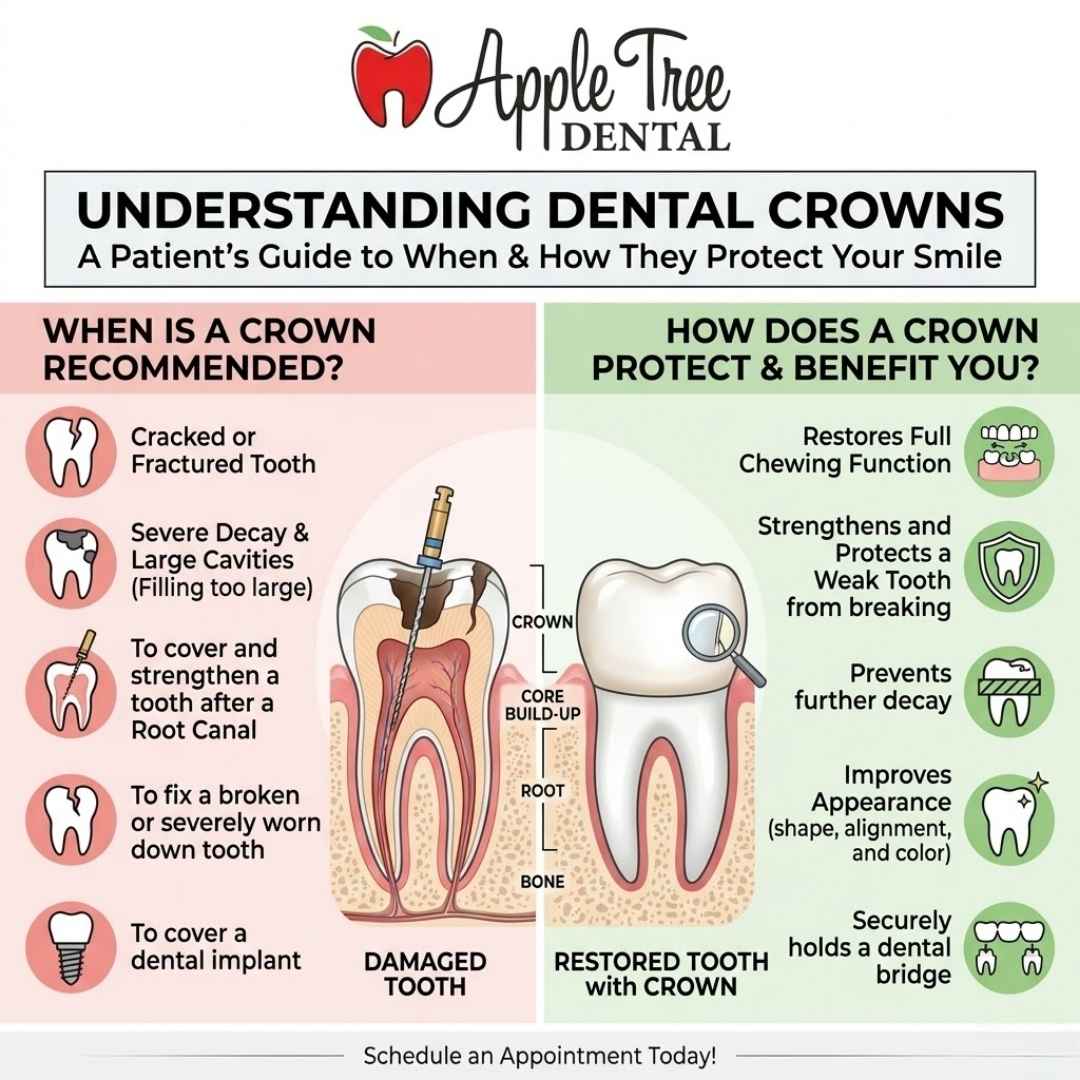 dental tooth crown