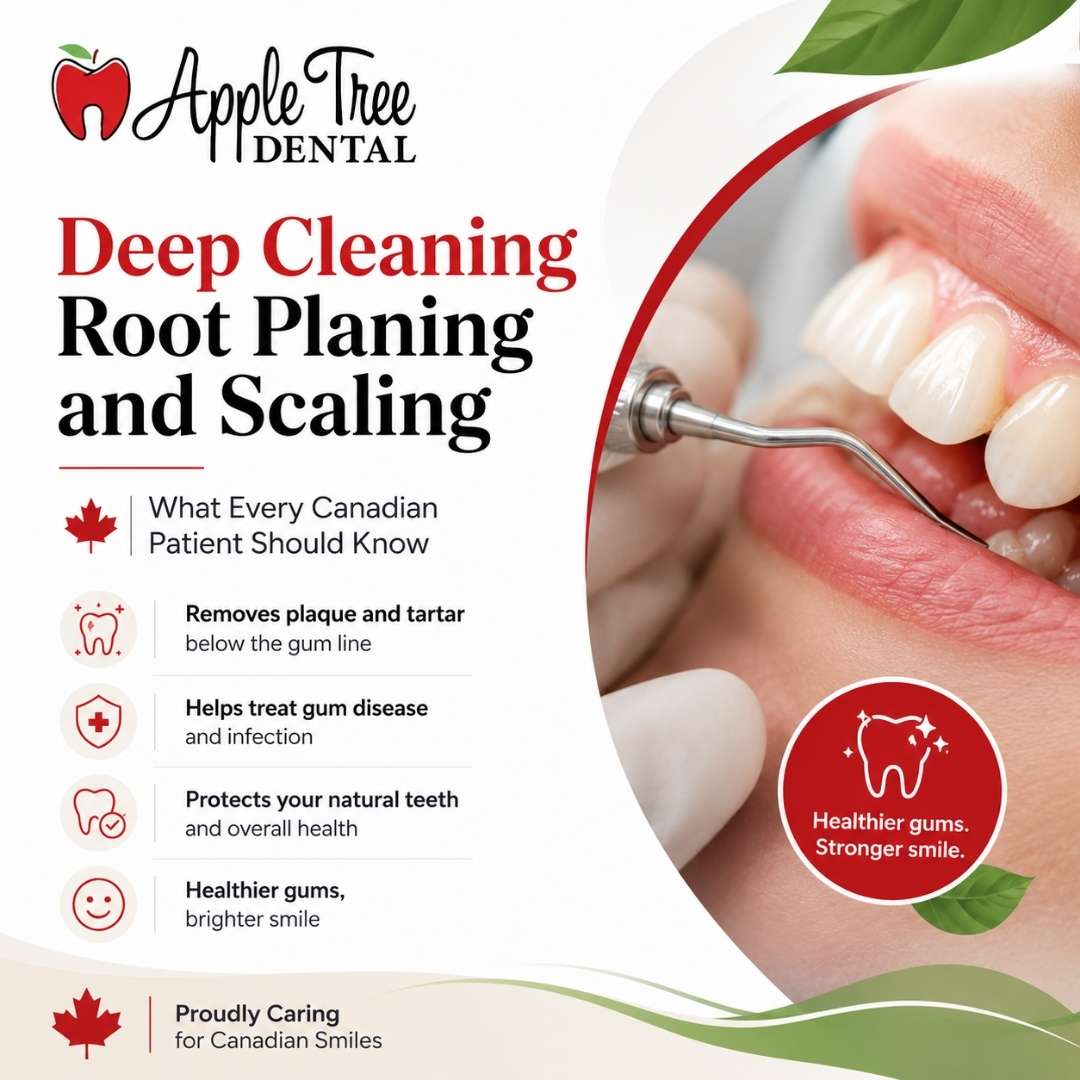Deep Cleaning Root Planing and Scaling