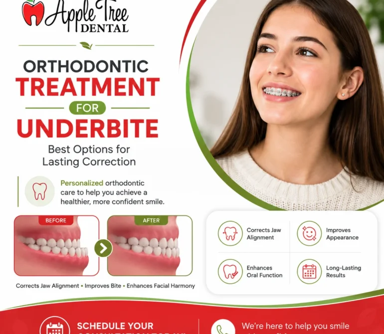 orthodontic treatment for underbite​
