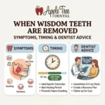 wisdom teeth are removed