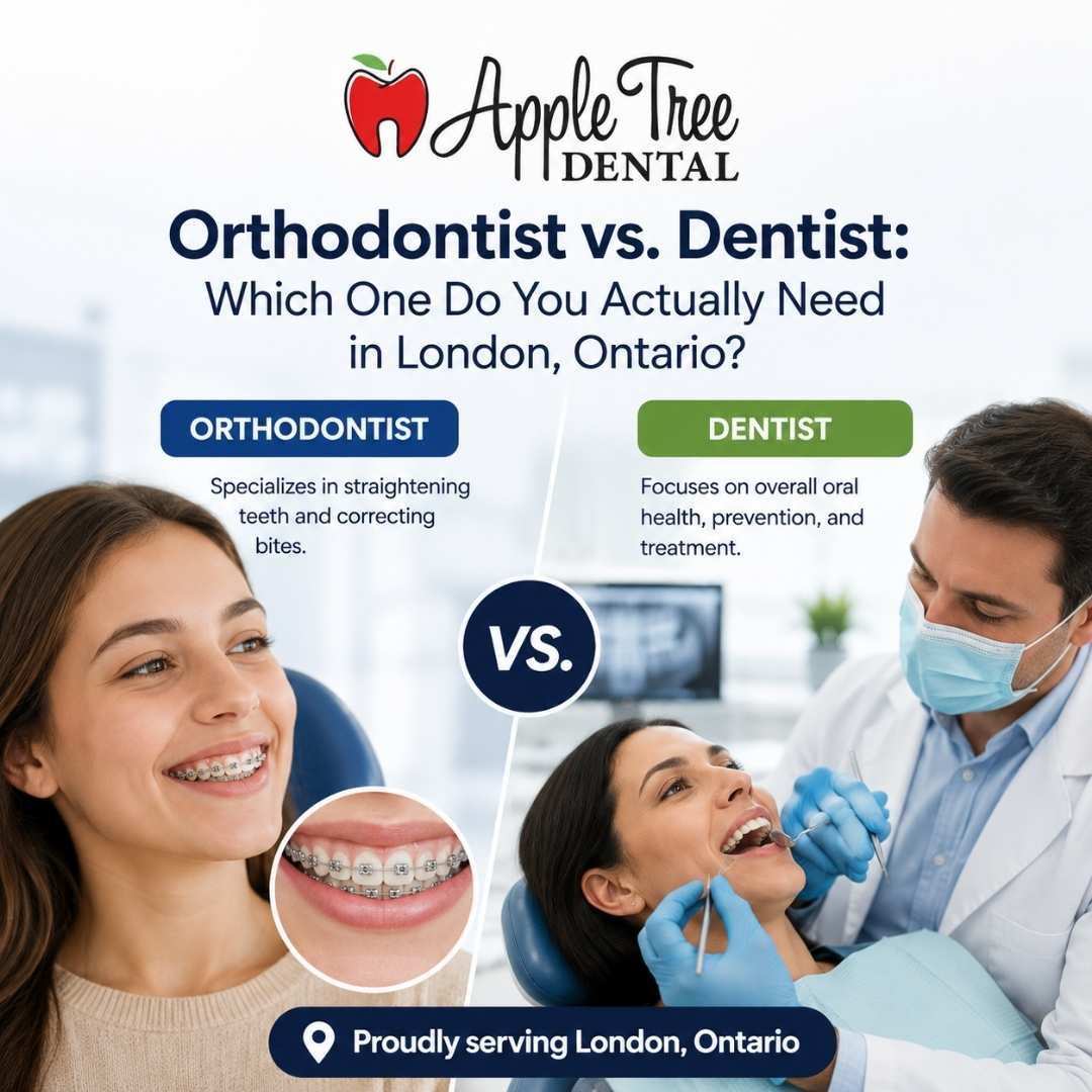orthodontist vs dentist